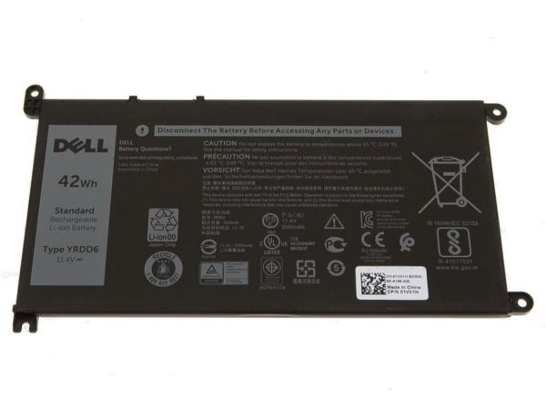 Dell YRDD6 Battery for Inspiron 5493 5491 5485 Vostro 5490 5481 | Replaces WDX0 R