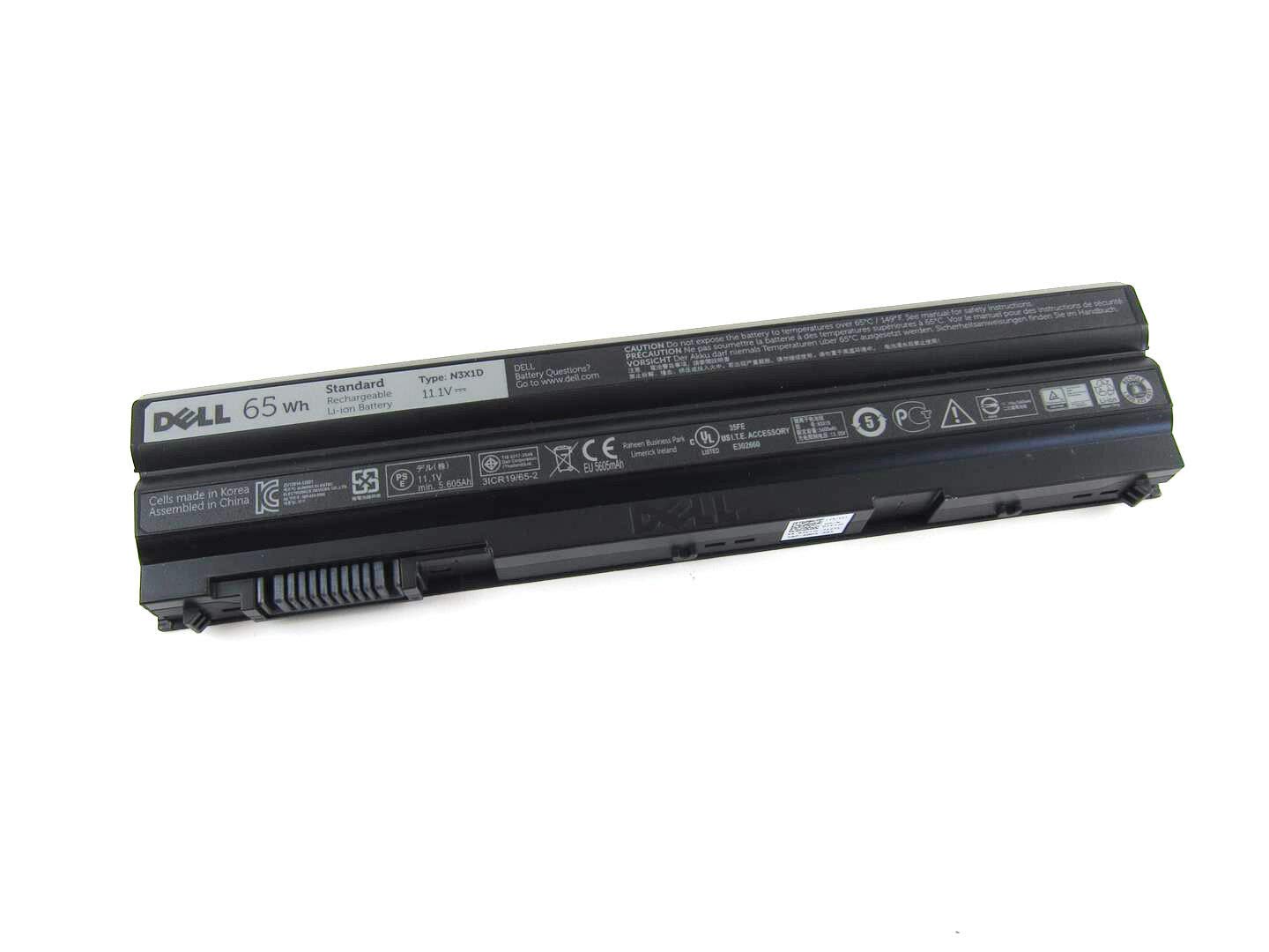 Dell Original N3 X1 D Battery 65 Wh for Latitude E6540 E6440 E5530 | M5 Y0 X T54 F3