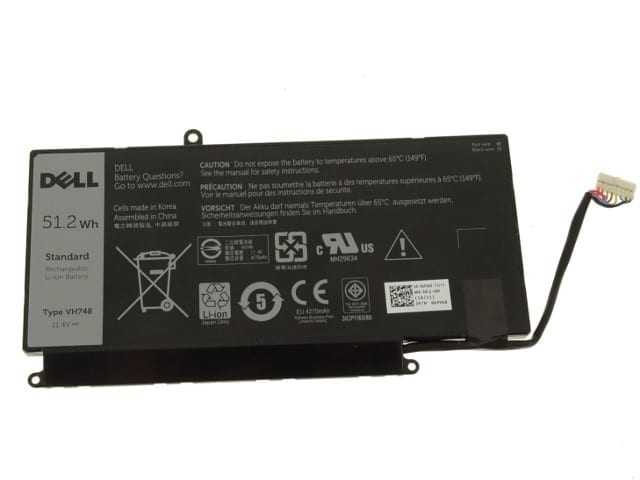 Dell VH748 Battery for Vostro 5460 5470 5480 | 51.2 Wh 4-Cell Replacement